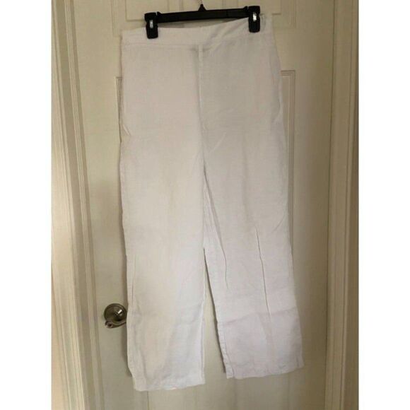 White Chico's flowy pants (Size 1) - Picture 1 of 3